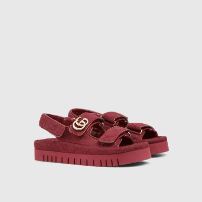 구찌 여성 더블 G 샌들 - Gucci Womens Double G Sandals - gus6110x