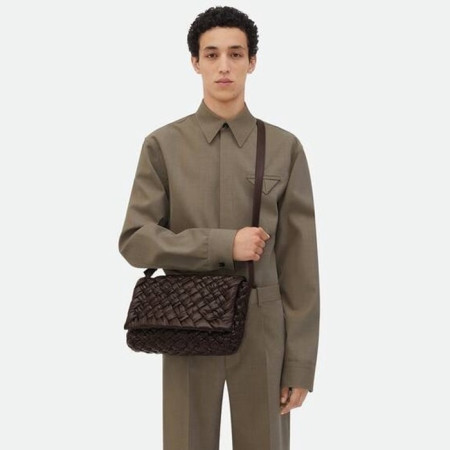보테가베네타 남/녀 럼플 메신저 백 - Bottega veneta Unisex Rumple Bag - bvb5893x
