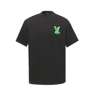 루이비통 남성 라운드 반팔 티셔츠 - Louis vuitton Mens Round Tshirt - lvc7372x
