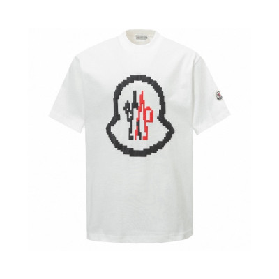 몽클레어 남성 반팔 티셔츠 - Moncler Mens Round Tshirt - moc7374x