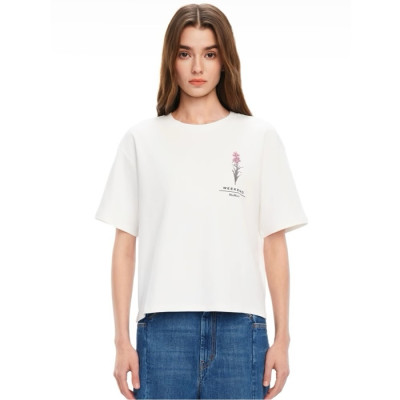 막스마라 여성 크루넥 반팔티 - Maxmara Womens Round Tshirt - mac7420x