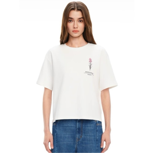 막스마라 여성 크루넥 반팔티 - Maxmara Womens Round Tshirt - mac7420x