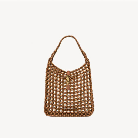 입생로랑 여성 LE5A7 라피아 호보 백 - Saint Laurent Womens LE5A7 Raffia Hobo Bag - ysb5929x