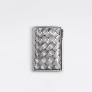 보테가베네타 남/녀 인트레치아토 폴더형 지갑 - Bottega veneta Unisex Intrecciato Foldable Wallet - bvw350x