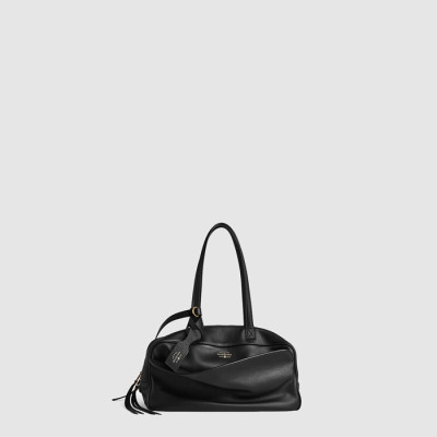 발렌시아가 여성 캐리 볼링백 미디엄 블랙 - Balenciaga Womens  Carry Bowling Bag Medium Black - bac5943x