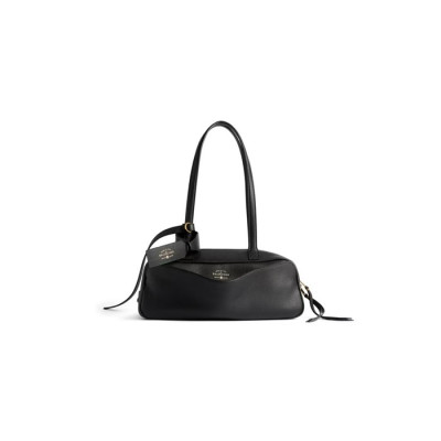 발렌시아가 여성 캐리 볼링백 스몰 블랙 - Balenciaga Womens  Carry Bowling Bag Small Black - bac5944x