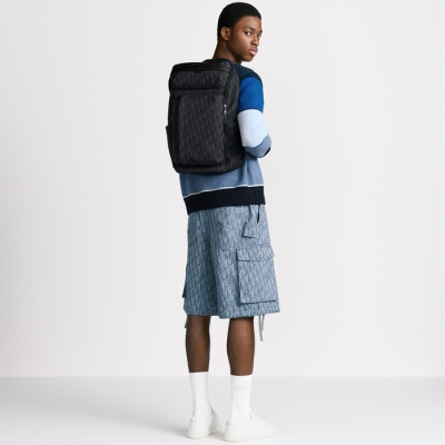 디올 남성 라이더 소프트 백팩 - Dior Mens Rider Soft Zipper Backpack - dib5946x