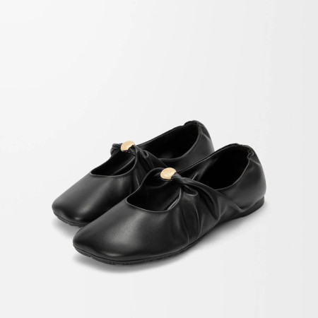 로에베 여성 페블 소프트 발레리나 슈즈 - Loewe Womens Pebble Soft Ballerina Shoes - los6217x