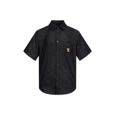 루이비통 남성 반팔 셔츠 - Louis vuitton Mens Polo Shirts - lvc7436x