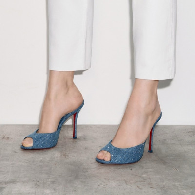 크리스찬 루부탱 여성 Me Dolly 펌프스 - Christian Loubutin Womens Christian Louboutin Me Dolly Strass Pumps - cls6236x