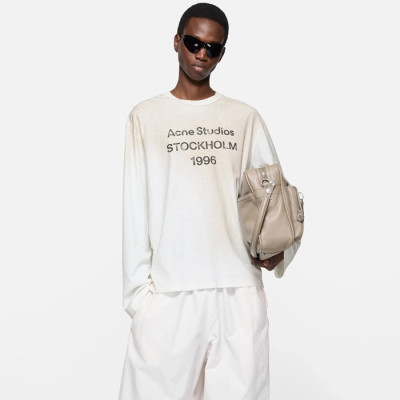 아크네 남성 크루넥 긴팔티 - Acne Mens Round Tshirt - anc7516x