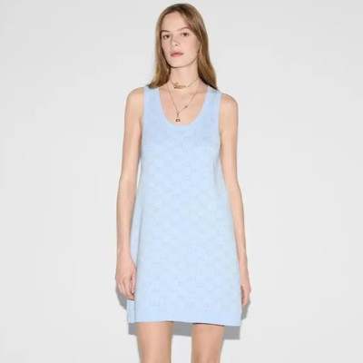 구찌 여성 라운드 원피스 - Gucci Womens Round One-pieces - guc7523x
