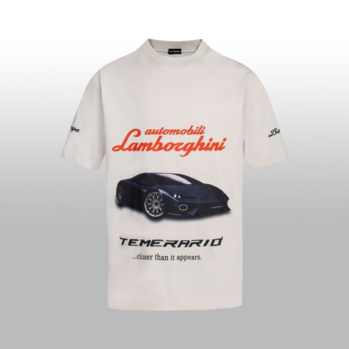 발렌시아가 남성 라운드 반팔 티셔츠 - Balenciaga Mens Round Tshirt - bac7581x