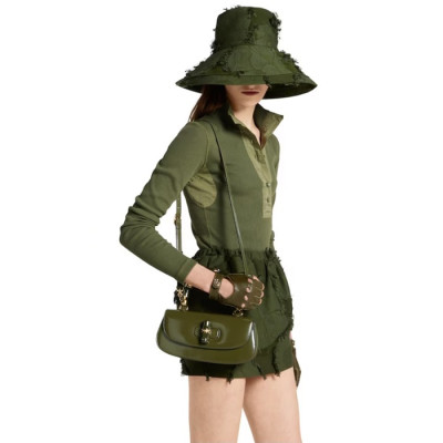 구찌 여성 뱀부 디바 미디엄 백 - Gucci Womens Bamboo Diva medium bag - gub6041x