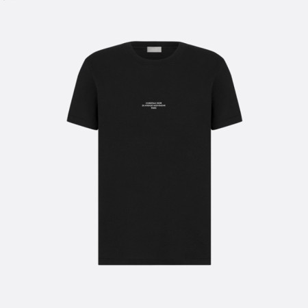 디올 남성 라운드 반팔 티셔츠 - Dior Mens Round Tshirt - dic7594x