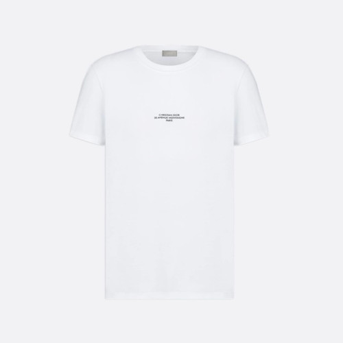 디올 남성 라운드 반팔 티셔츠 - Dior Mens Round Tshirt - dic7595x