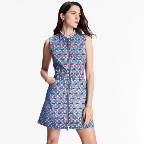루이비통 여성 LV x TM 체리 드레스 - Louis vuitton Womens LV x TM Cherry Dress - lvc7599x