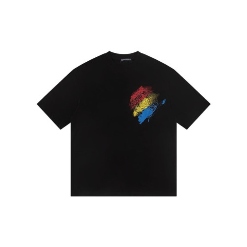 크롬하츠 남성 라운드 반팔티 - Chrom Hearts Mens Round Tshirt - chc7605x