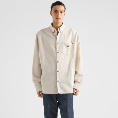 프라다 남성 클래식 셔츠 - Prada Mens Classic Shirts - prc7668x