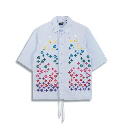 루이비통 남성 반팔 셔츠 - Louis vuitton Mens Polo Shirts - lvc7728x