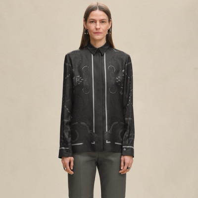 에르메스 여성 Palefroi Remix 클래식 셔츠 - Hermes Womens Palefroi Remix Classic Shirts - prc7750x