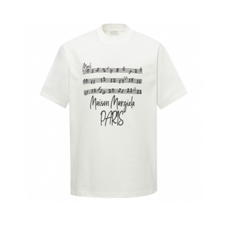 메종 마르지엘라 남성 라운드 반팔 티셔츠 - Maison Margiela Mens Round Tshirt - mac7751x
