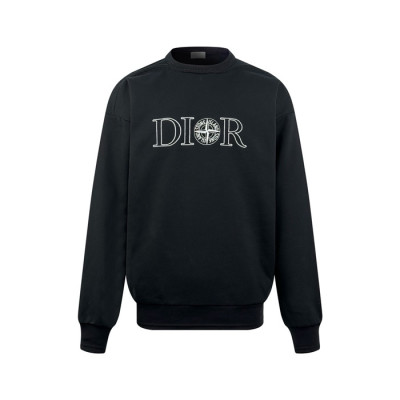 디올 남성 라운드 맨투맨 - Dior Mens Round Tshirt - dic7762x