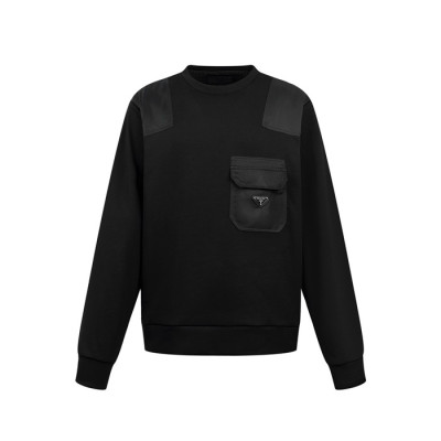프라다 남성 라운드 맨투맨 - Prada Mens Round Tshirt - prc7763x