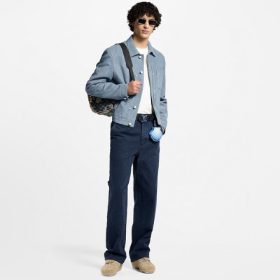 루이비통 남성 트렌디 청바지 - Louis vuitton Mens Trendy Jeans - lvc7768x