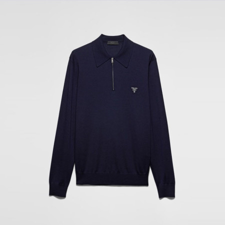 프라다 남성 폴로 스웨터 - Prada Mens Polo Sweater - prc7763x