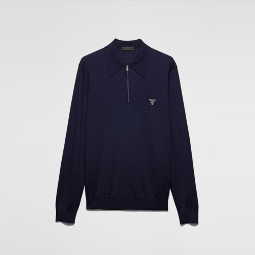 프라다 남성 폴로 스웨터 - Prada Mens Polo Sweater - prc7763x
