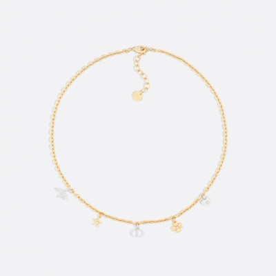 디올 여성 Petit CD Lucky Charms 네크리스 - Dior Womens Petit CD Lucky Charms Necklace - acc5931x