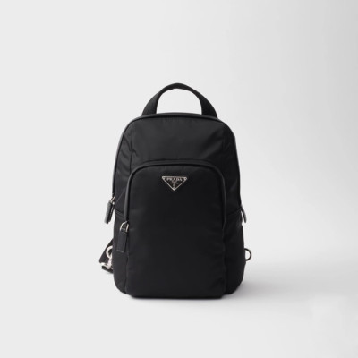 프라다 남성 리나일론 사피아노 가죽 백팩 2VZ116 - Prada Mens Re-Nylon Saffiano Leather Backpack - prb7736x