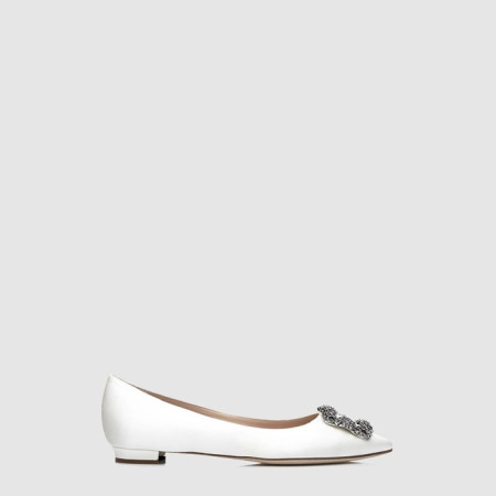 마놀로 블라닉 여성 항기시 플랫 - Manolo Blahnik Womens Hangisi Flat Shoes - mas6532x