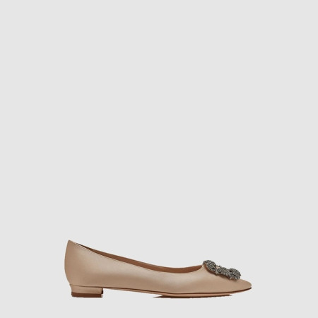 마놀로 블라닉 여성 항기시 플랫 - Manolo Blahnik Womens Hangisi Flat Shoes - mas6533x