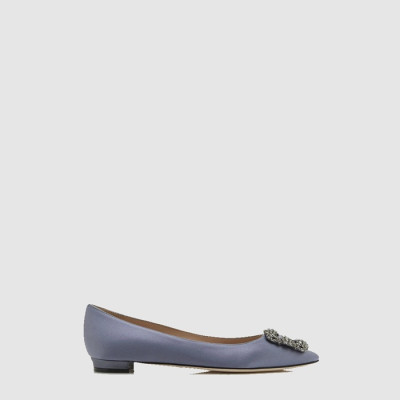 마놀로 블라닉 여성 항기시 플랫 - Manolo Blahnik Womens Hangisi Flat Shoes - mas6535x