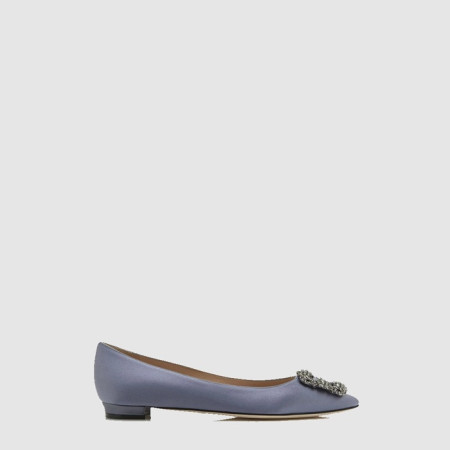 마놀로 블라닉 여성 항기시 플랫 - Manolo Blahnik Womens Hangisi Flat Shoes - mas6535x