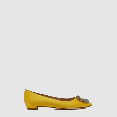 마놀로 블라닉 여성 항기시 플랫 - Manolo Blahnik Womens Hangisi Flat Shoes - mas6539x