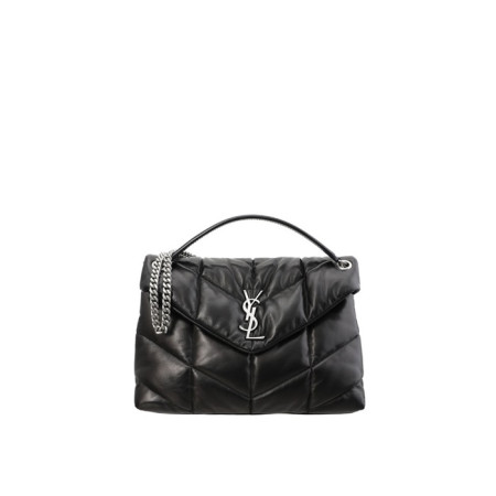 입생로랑 여성 루루 푸퍼 퀄팅 미디엄 체인백 - Saint Laurent Womens Loulou Puffer Bag - ysb7757x