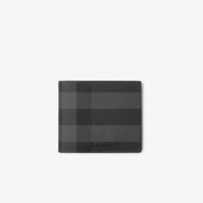 버버리 남성 체크 바이폴드 지갑 - Burberry Mens Check Bifold Wallet - buw354x