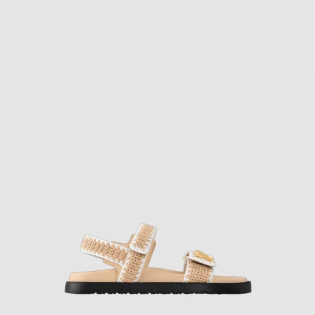 루이비통 여성 선셋 플랫 컴포트 샌들 - Louis vuitton Womens Sunset Flat Comfort Sandals - lvs6553x