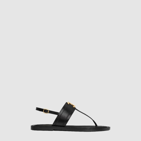 셀린느 여성 림피아 트리옹프 통 - Celine Womens Lymphia Triomphe Thong - ces6561x