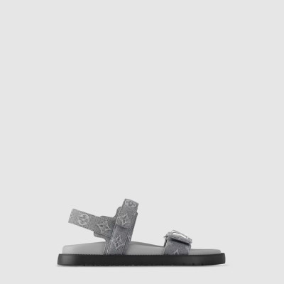 루이비통 여성 선셋 플랫 컴포트 샌들 - Louis vuitton Womens Sunset Flat Comfort Sandals - lvs6564x
