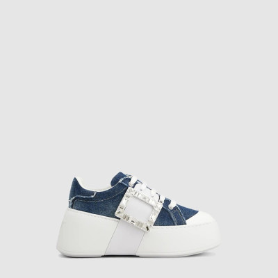 로저비비에 여성 비브 스케이트 스니커즈 - Roger Vivier Womens Viv Skate Sneakers - ros6609x