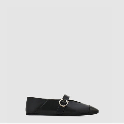 페라가모 여성 간치니 발레 플랫 - Salvatore Ferragamo Womens Gancini Ballet Flat - fes6755x
