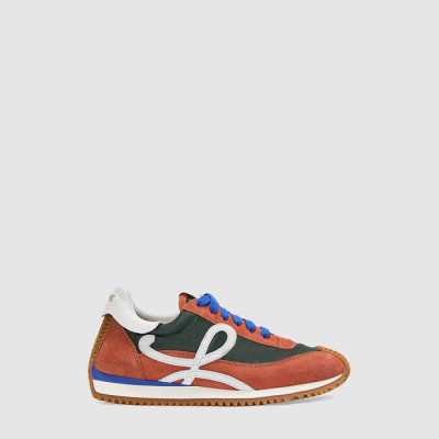 로에베 남/녀 나일론과 스웨이드 소재의 스무스 용 스니커즈 - Loewe Unisex Nylon Suede Smooth Sneakers - los6801x