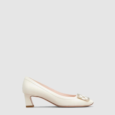 로저비비에 여성 트럼펫 가죽 펌프스 - Roger Vivier Womens Trumpet Leather Pumps - ros6855x