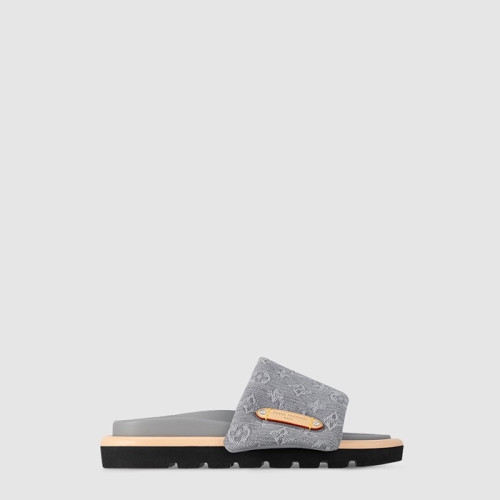 루이비통 남/녀 풀 필로우 플랫 컴포트 뮬 - Louis vuitton Unisex Full Pillow Flat Comfort Mule - lvs6856x
