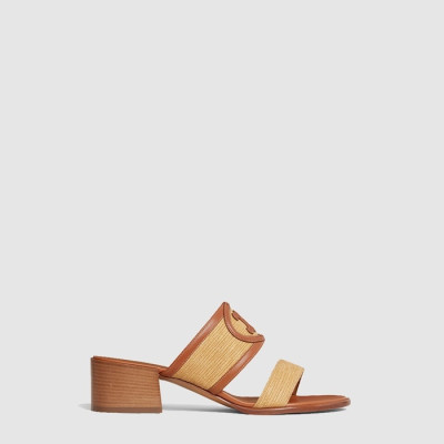 셀린느 여성 Appoline 트리오페 밴드 샌들힐 - Celine Womens Appoline Triophee Band Sandal Heel - ces6887x