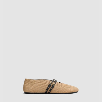 알라이아 여성 발레 플랫 슈즈 - Alaia Womens Ballet Flat Shoes - als6920x